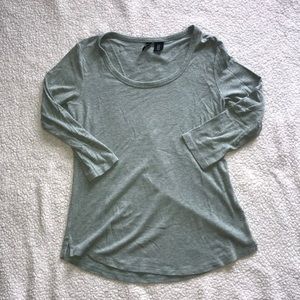 Cynthia Rowley 3/4 sleeve T-shirt